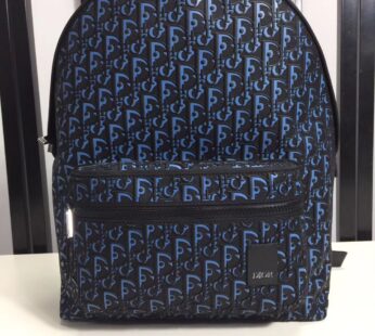 Backpack Oblique Black/Blue