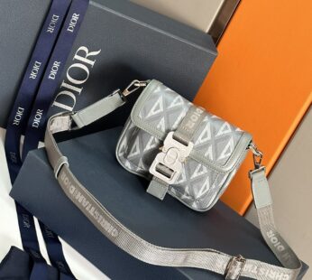 Mini Dior Hit the Road Messenger Bag with Flap