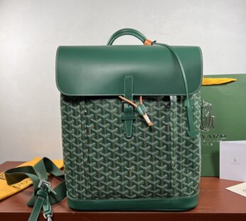 Goyard Alpin MM Backpack Green