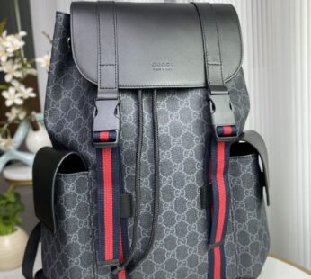 GG Supreme Black Backpack