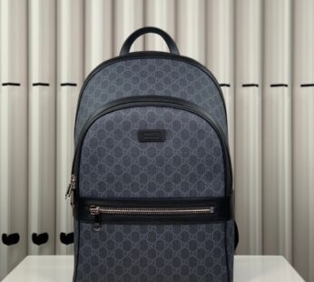 GG black Supreme Canvas Backpack