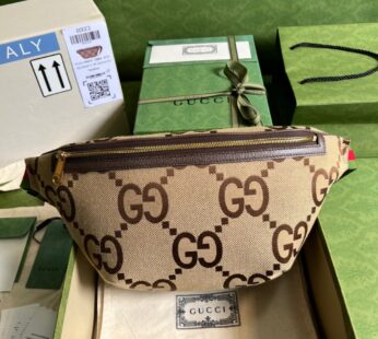 Jumbo GG Belt Bag Beige