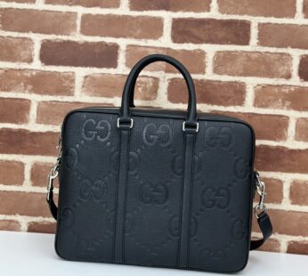 Jumbo GG Briefcase Black