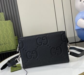 Jumbo GG Mini Bag Black Jumbo GG Leather