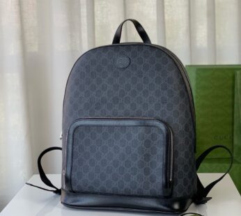 Medium Backpack With Interlocking G GG Supreme Canvas