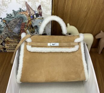 Kelly Teddy Shearling 35 Bag