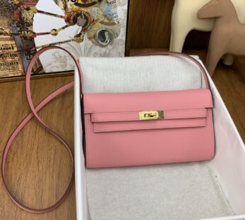 Kelly To Go Pink Epsom Bag