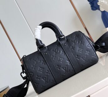 Louis Vuitton Keepall Bandoulière 25 Taurillon Monogram Bag