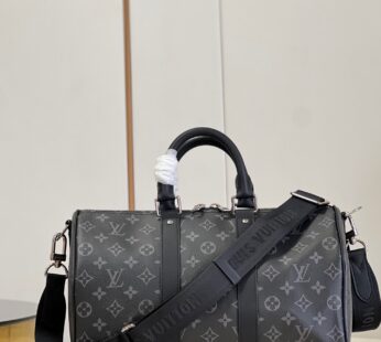 Louis Vuitton Keepall Bandoulière 35 Monogram Eclipse