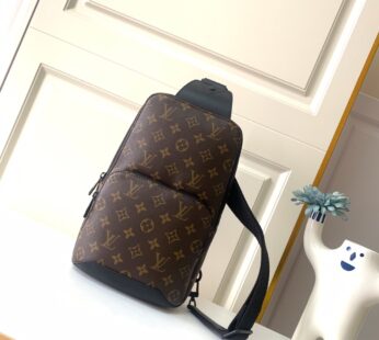 Louis Vuitton LV Avenue Sling Bag Monogram Macassar