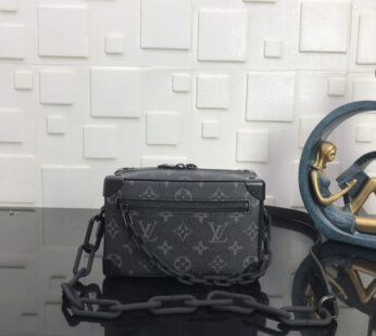 Louis Vuitton Mini Soft Trunk Monogram Eclipse Bag