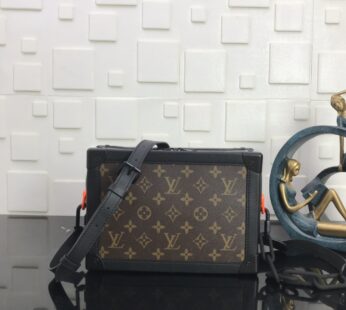 Louis Vuitton Soft Trunk Monogram Macassar Bag