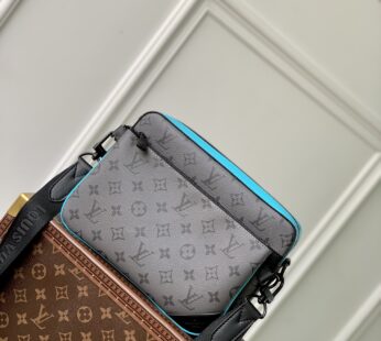 Louis Vuitton Trio Messenger Monogram Eclipse Bag