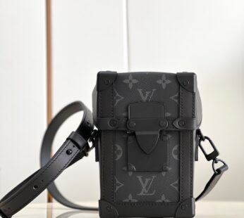 Louis Vuitton Verticle Trunk Wearable Wallet Monogram Eclipse Bag