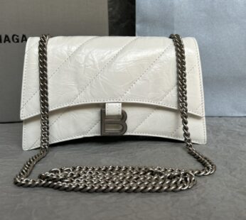 Crush Xs Chain Bag Quilted In Optic White