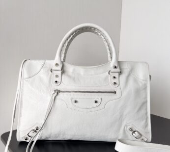 Le City Medium Bag In Optic White