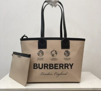 Small London Tote Bag Printed Logo