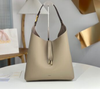 Marcie Hobo Bag In Grained Leather