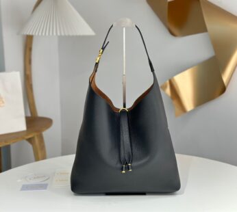 Marcie Hobo Bag In Grained Leather