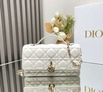 My Dior Mini Bag Latte Cannage Lambskin