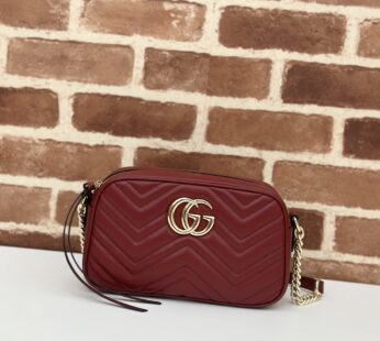 GG Marmont Small Shoulder Bag Leather