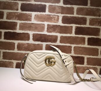 GG Marmont Small Shoulder Bag Leather