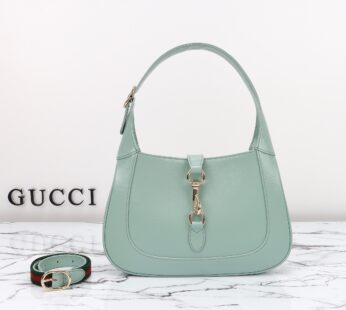 Jackie Small Shoulder Bag Pastel Green Patent Leather