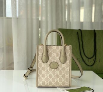 Mini Tote Bag With Interlocking G