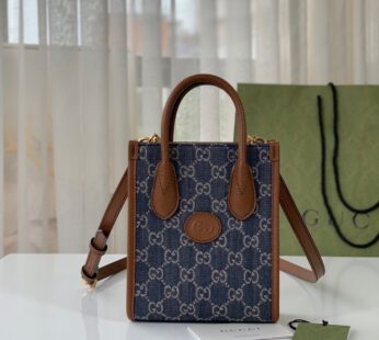 Mini Tote Bag With Interlocking G