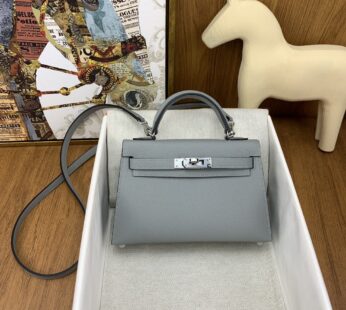 Kelly Mini 20 Silver Hardware Bag