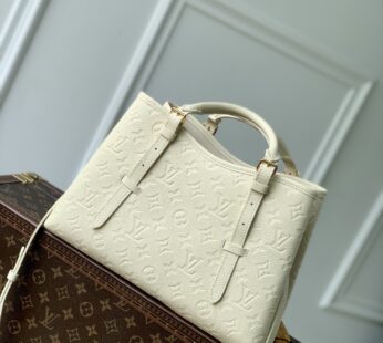 Babylone Tote PM Monogram Empreinte Leather Cream Bag