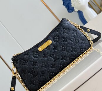 Liv Pochette Monogram Empreinte Black Nano Bag