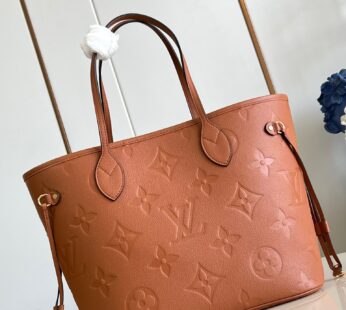 Neverfull MM Tote Bag Monogram Empreinte Cognac Bag