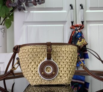 Noé Purse Other Monogram Canvas Natural/Tan Nano Bag