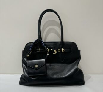 Aventure Nappa Leather Bag Black