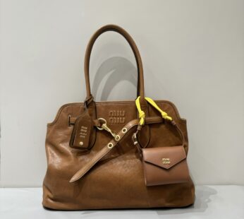 Aventure Nappa Leather Bag Oak