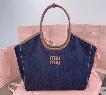 Ivy Denim Bag Blue Brandy