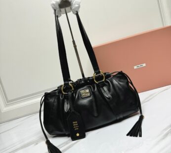 Joie Nappa Leather Bag Black