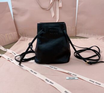 Nappa Leather Mini Bag Black