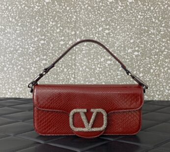 Garavani Locò Shoulder Bag With Jewel Logo