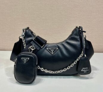 Padded Nappa-Leather Prada Re-Edition 2005 Shoulder Bag