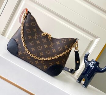 Boulogne Monogram Black Bag