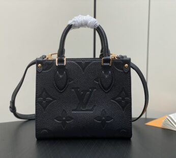 OnTheGo BB Monogram Empreinte Black Tote Bag