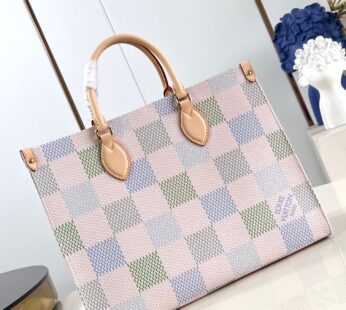 OnTheGo MM Other Damier Canvas Tote Bag