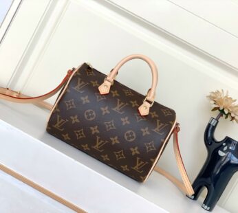 Speedy Bandouliere 20 Monogram Beige Bag