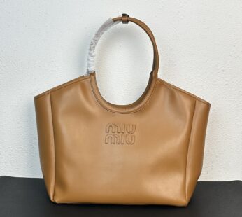 Ivy Leather Bag Large Cognac