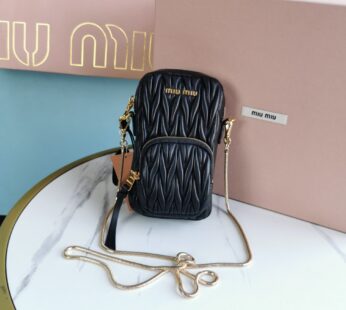 Nappa Leather Mini Bag Black