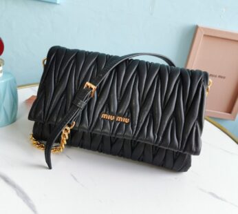 Nappa Leather Mini Bag Black