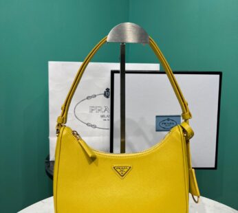 Re-Edition Saffiano Leather Mini Bag