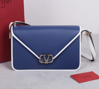 Garavani Vlogo Leather Letter Shoulder Bag